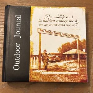 Outdoor Journal - Black and Brown